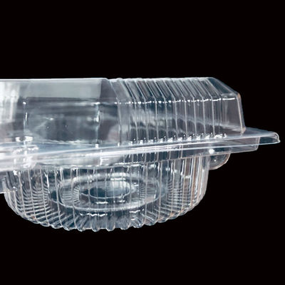 SH-0058 OEM Imballaggi in PET trasparenti monouso di qualità alimentare per torte a base di uova da asporto