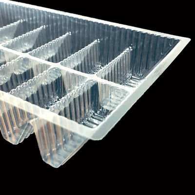 Materiali riciclabili Caratteristica del vassoio a bolle PET trasparente personalizzato per dolci