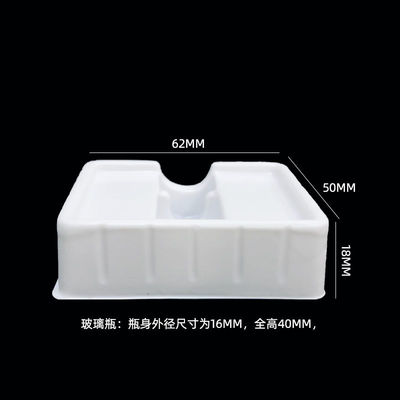 Stampa del logo Embossing Vials Tray Insert Box di plastica per bottiglie farmaceutiche