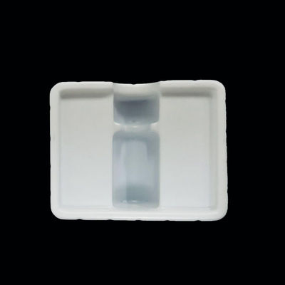 Stampa del logo Embossing Vials Tray Insert Box di plastica per bottiglie farmaceutiche