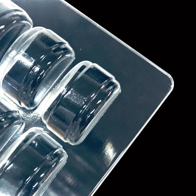 Tavolo di bolle in scatola di plastica con coperchio per biscotti di maccheroni pasticcini e certificato ISO9001