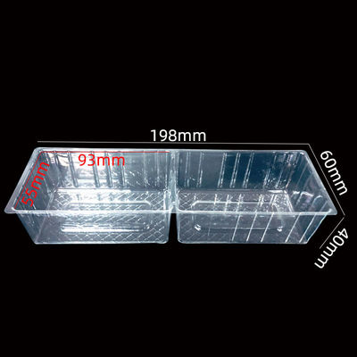 HN-0012 Personalizzazione Imballaggio in bolle PET trasparente per biscotti personalizzati