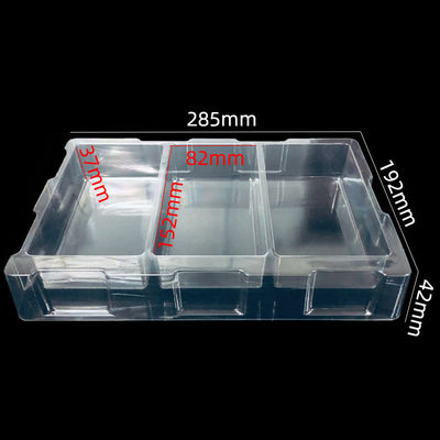 Materiale PET personalizzato imballaggio alimentare Blister inserire vassoio per gelatina alimenti industriali