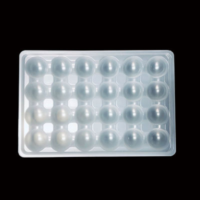 OEM ODM Natural White PP Blister Tray per polpo palline polpette spessore 0,2-2,0 mm