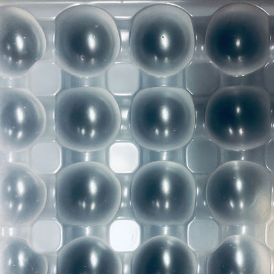 OEM ODM Natural White PP Blister Tray per polpo palline polpette spessore 0,2-2,0 mm
