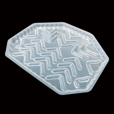 Piatto a bolle in PP personalizzato per prodotti alimentari a -18°C Resistente al freddo Microonde Tipo di plastica sicura PP