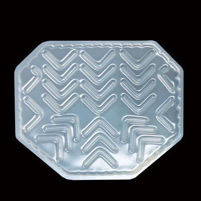 Piatto a bolle in PP personalizzato per prodotti alimentari a -18°C Resistente al freddo Microonde Tipo di plastica sicura PP