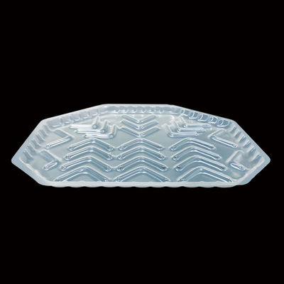 Piatto a bolle in PP personalizzato per prodotti alimentari a -18°C Resistente al freddo Microonde Tipo di plastica sicura PP