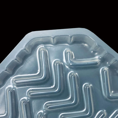 Piatto a bolle in PP personalizzato per prodotti alimentari a -18°C Resistente al freddo Microonde Tipo di plastica sicura PP