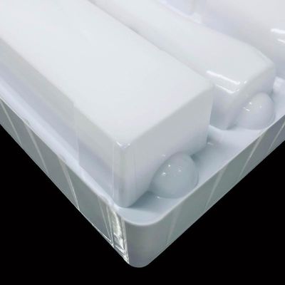 Kit per la cura della pelle inserire vassoio bianco PS imballaggio in plastica Blister modellato vassoio per cosmetici set