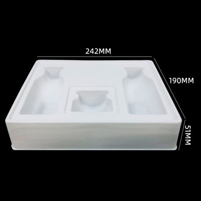 PS Velvet Cosmetic Insert Tray per kit di cura della pelle in 3 pezzi Materiale di grado industriale