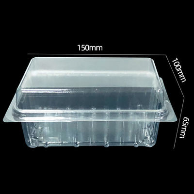 ISO9001 Contenitore di plastica PET personalizzato per alimenti Blister Clamshell Packaging per il burro