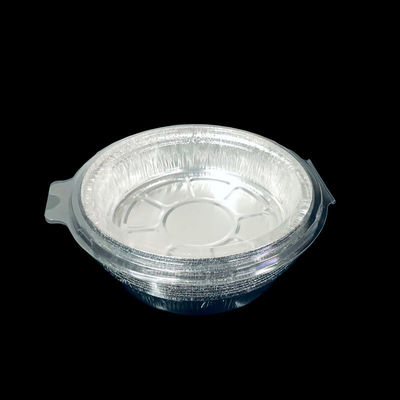 Ordine personalizzato accettato PET trasparente con cerniera vaschetta di plastica rotonda con vesciche con conchiglia di vongole imballaggio