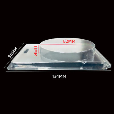 Imballaggio in plastica trasparente con cerniera in PET Blister di conchiglia per false unghie ISO9001 approvato