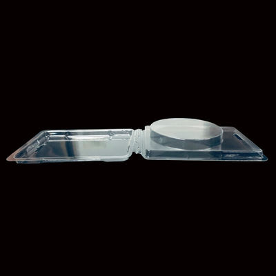Imballaggio in plastica trasparente con cerniera in PET Blister di conchiglia per false unghie ISO9001 approvato