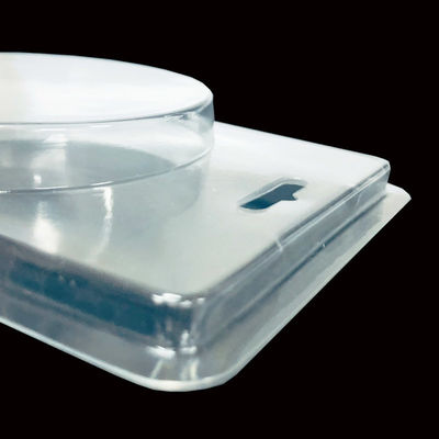 Imballaggio in plastica trasparente con cerniera in PET Blister di conchiglia per false unghie ISO9001 approvato