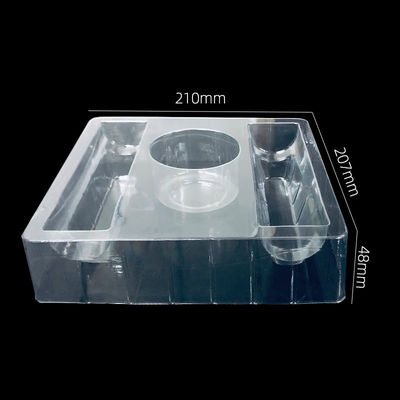 Confezione cosmetica trasparente PET Blister Tray per la cura della pelle Kit