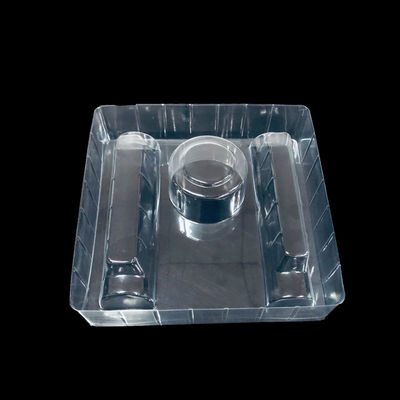 Confezione cosmetica trasparente PET Blister Tray per la cura della pelle Kit