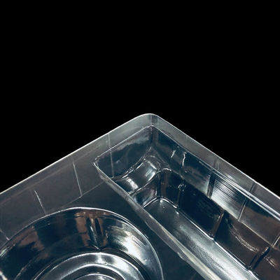 Confezione cosmetica trasparente PET Blister Tray per la cura della pelle Kit