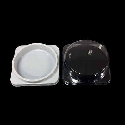 36 anni Blister Packaging Manufacturing White Tray Capo trasparente per scatole di plastica