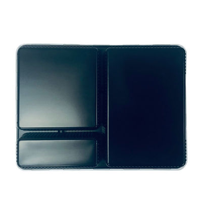 36 anni di esperienza Custom PP Black Tray PET Chiaro Capo Blister Packaging Per Carne a fette