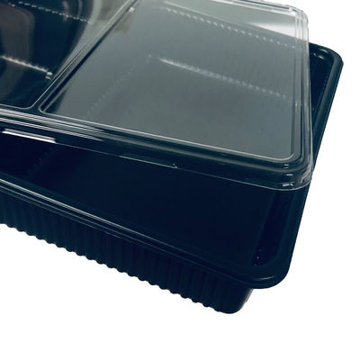 36 anni di esperienza Custom PP Black Tray PET Chiaro Capo Blister Packaging Per Carne a fette