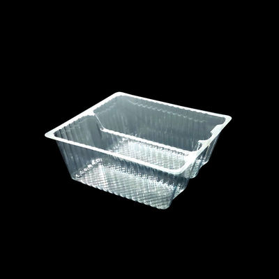 Imballaggio alimentare personalizzato Transparente PET Blister inserire vassoio per patatine fritte Patatine fritte