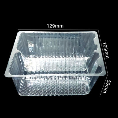 Imballaggio alimentare personalizzato Transparente PET Blister inserire vassoio per patatine fritte Patatine fritte