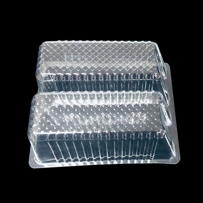 Imballaggio alimentare personalizzato Transparente PET Blister inserire vassoio per patatine fritte Patatine fritte