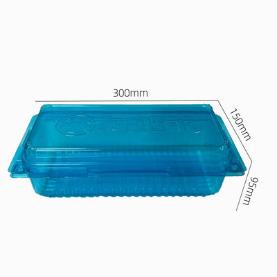 36 anni di esperienza Contenitore di plastica in PET blu Confezione in vesciche per granchi