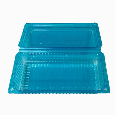 36 anni di esperienza Contenitore di plastica in PET blu Confezione in vesciche per granchi