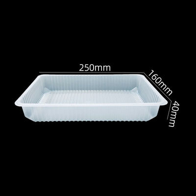ISO9001 ISO14001 ISO45001 Blister tray monouso resistente al freddo per dolci