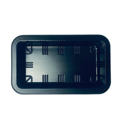 39000SqM Area di produzione Customized Disposable Black PP Blister Tray per alimenti