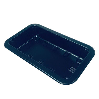 39000SqM Area di produzione Customized Disposable Black PP Blister Tray per alimenti