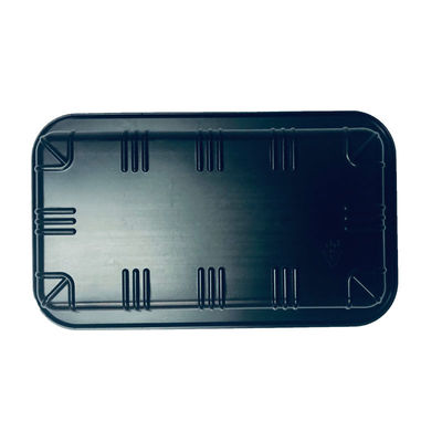39000SqM Area di produzione Customized Disposable Black PP Blister Tray per alimenti
