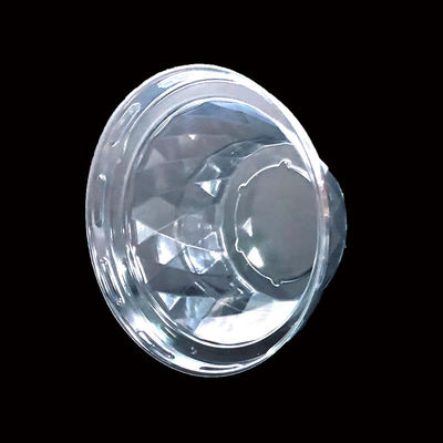 Capo di tazza PET trasparente per il caffè Boba latte tè yogurt forma cristallina personalizzabile