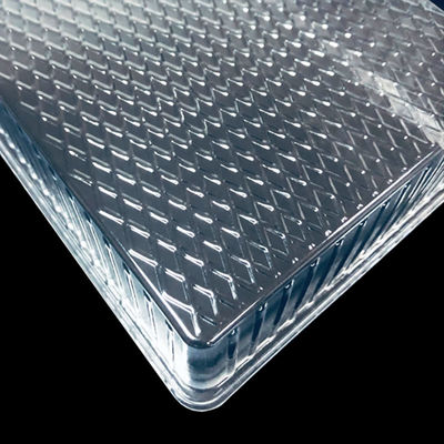 Scatole di plastica PET trasparente Blister Tray per pane Panetteria Muffin Salata di torta su misura