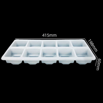 39000SqM Area di produzione Custom otto sezioni PP Blister vassoio per mini cupcake torta