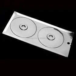 PET/PVC/PS/PP imballaggio in bolle di carta scorrevole triplo pieghevole personalizzato per monete