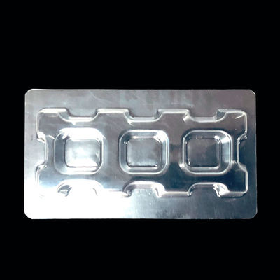 Blister di sigillo facciale personalizzato per componenti elettronici di classe 100 imballaggi in plastica PET