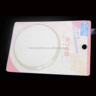 PET/PVC/PS/PP imballaggio in bolle di carta scorrevole triplo pieghevole personalizzato per monete