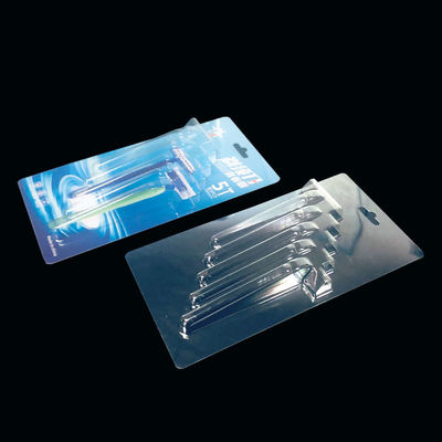 ISO9001 ISO14001 Approvato imballaggio in bolle trasparente con sigillo in PET per articoli per la cura personale