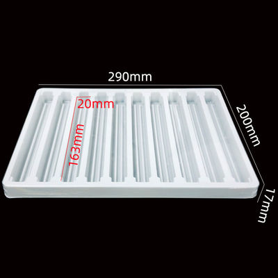 Capacità di progettazione Dipartimento interno di progettazione dello stampo Blister Tray per elettronica